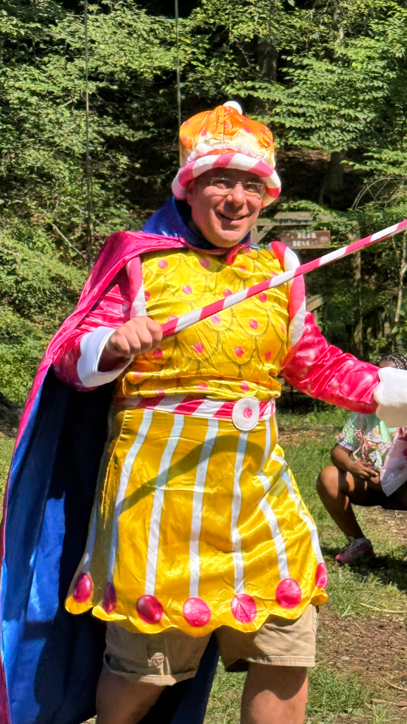 Candy Rains from the Sky at the 12th Annual Camp Open Arms